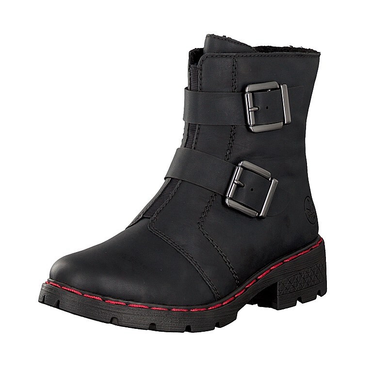 Botins Rieker 76360-01 Para Mulher - Pretas